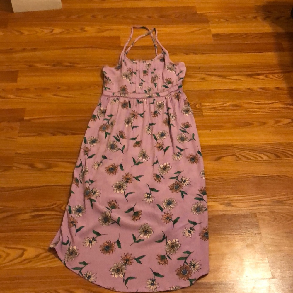 Old Navy Girls Floral Dress Lavender